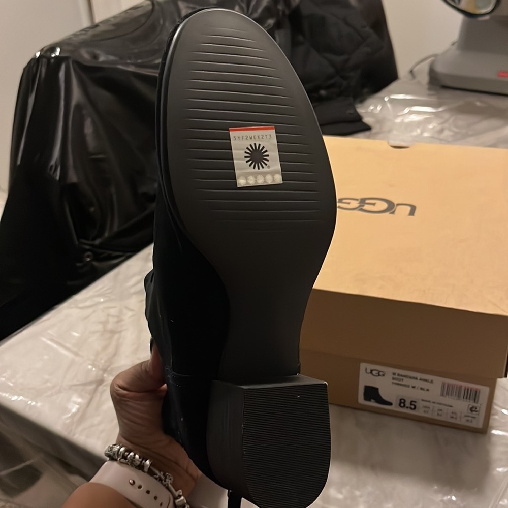 Brand new black ugg ankle boots - Picture 2 of 3